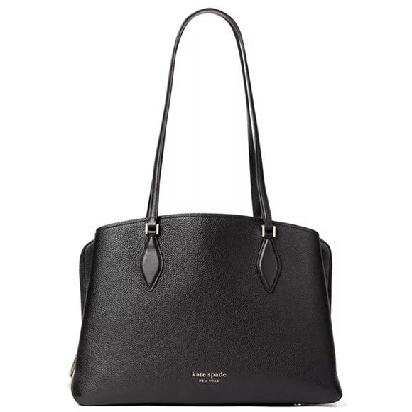 K2. Kate Spade Leather Zeezee Large Work Tote - Picture 1 of 5